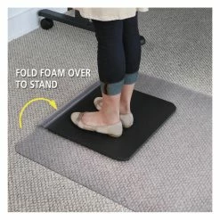 New 🎁 Computer Chair Mats ES Robbins 36 X 53 Sit Or Stand Mat For Carpet Or Hard Floors 🔥