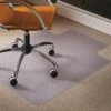 Hot Sale 😀 Computer Chair Mats ES Robbins 45 X 53 Natural Origins Chair Mat For Carpet 🧨 -Office & Desk Chairs Sales masterUST2253