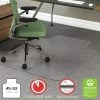 Hot Sale 🥰 Computer Chair Mats Deflect-o 36 X 48 RollaMat Chair Mat For Medium Pile Carpet ⭐ -Office & Desk Chairs Sales masterUST2295