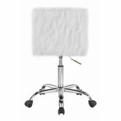 New 🧨 Task Chairs Acme Furniture Arundell Faux Fur Office Chair 🌟 -Office & Desk Chairs Sales scaleACM5377