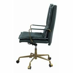 Hot Sale 🔔 Executive Chairs Acme Furniture Tinzud Leather Office Chair ❤️ -Office & Desk Chairs Sales scaleACM5415