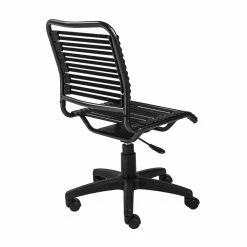 New 🔥 Executive Chairs Euro Style Allison Bungee Flat Low-Back Armless Office Chair ❤️ -Office & Desk Chairs Sales scaleEUS2503