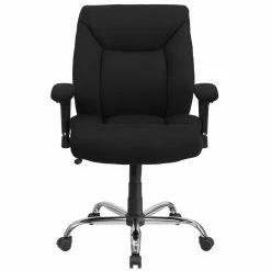 Best Pirce 😀 Task Chairs Flash Furniture HERCULES Series Big & Tall Fabric Swivel Task Chair With Height Adjustable Arms 👏 -Office & Desk Chairs Sales scaleFLSH1659
