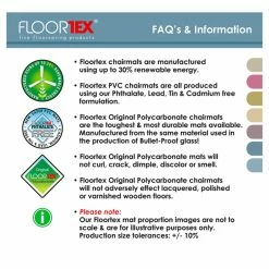 Promo 🛒 Cleartex Computer Chair Mats Floortex EcoTex Enhanced Chairmat For Hard Floors 👏 -Office & Desk Chairs Sales scaleFLTX034