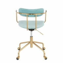 Best Pirce 🧨 Task Chairs LumiSource Demi Contemporary Office Task Chair 🎉 -Office & Desk Chairs Sales scaleLUS1521