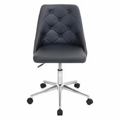 New 🥰 Task Chairs LumiSource Marche Height Adjustable Office Chair With Swivel 👍 -Office & Desk Chairs Sales scaleLUS852
