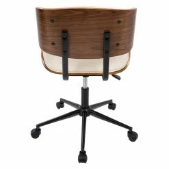 New 😍 Task Chairs LumiSource Lombardi Adjustable Height Office Chair ⌛ -Office & Desk Chairs Sales scaleLUS940