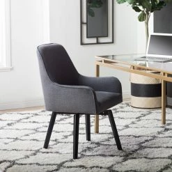 Flash Sale 💯 Executive Chairs Studio Designs Spire Luxe Swivel Office Arm Chair With Metal Legs ⌛ -Office & Desk Chairs Sales scaleMEI591