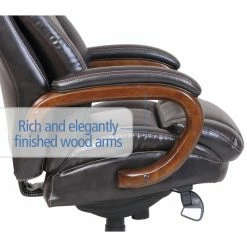 Budget 🥰 Task Chairs La-Z-Boy Trafford Big And Tall Executive Office Chair - Vino ✔️ -Office & Desk Chairs Sales scaleMILL109